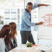 business career pathway icon graphic